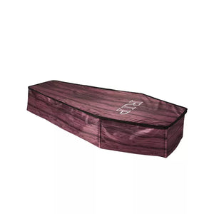 5 Ft Printed Fabric Collapsible Coffin