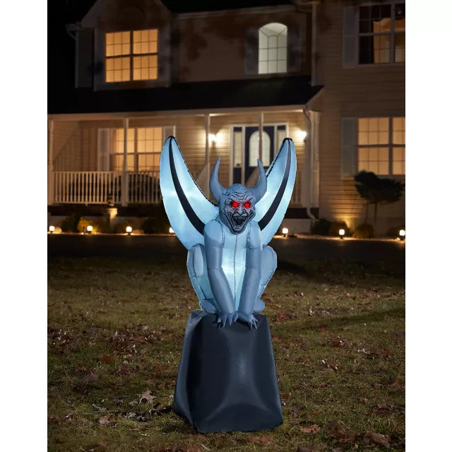 5 Ft Light-Up Gargoyle Inflatable Decoration