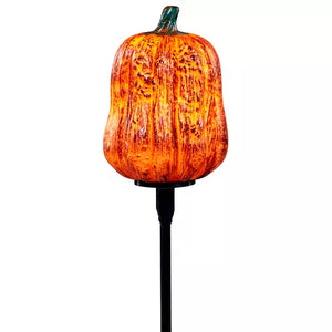 Light-Up LED Spooky Pumpkin Pathway Markers