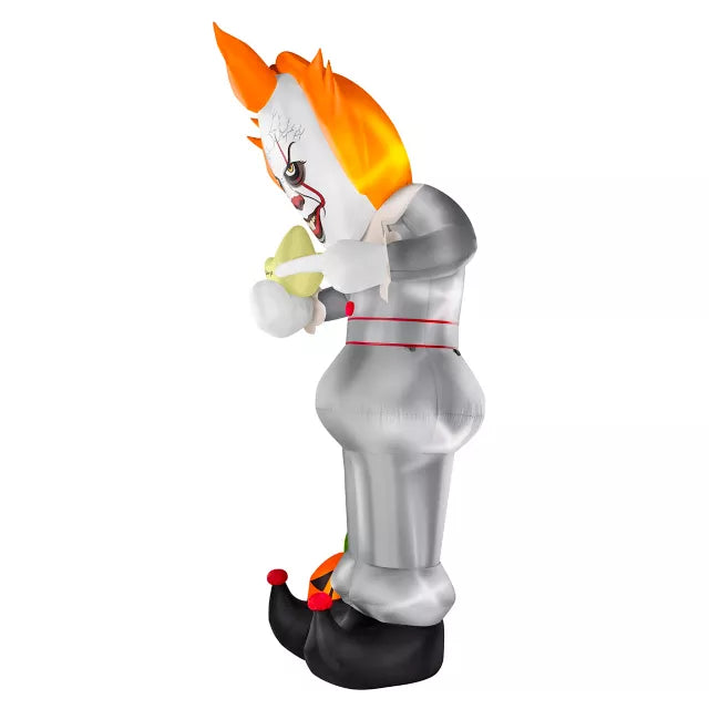 12 Ft Pennywise Light-Up Inflatable Decoration - It