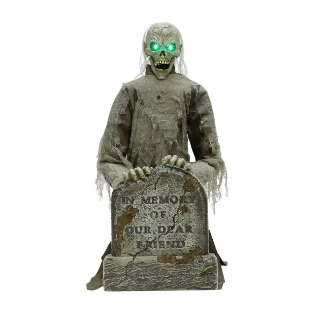 3 Ft Gravestone Ghoul Animatronic