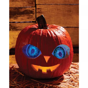 Blue Pumpkin Eyes