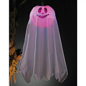 Happy Ghost Light-Up Hanging Lantern