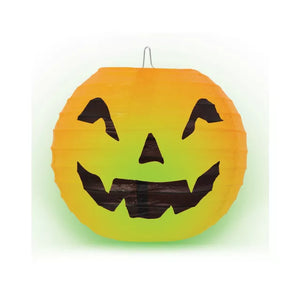 Hanging Happy Light-Up Jack-O-Lantern