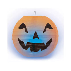 Hanging Happy Light-Up Jack-O-Lantern