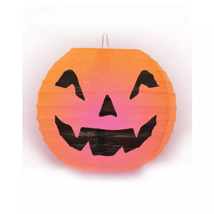 Hanging Happy Light-Up Jack-O-Lantern