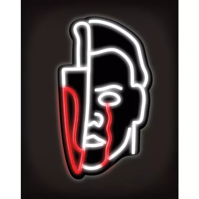 Michael Myers Neon LED Light-Up Sign - Halloween