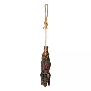 Hanging Zombie Rat Static Prop
