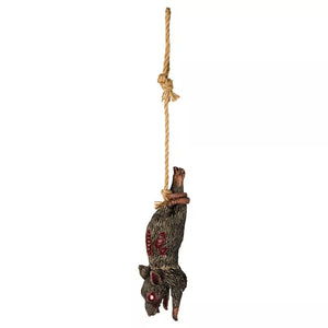 Hanging Zombie Rat Static Prop