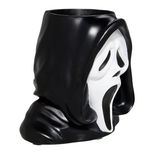 Molded Ghost Face Horror Head