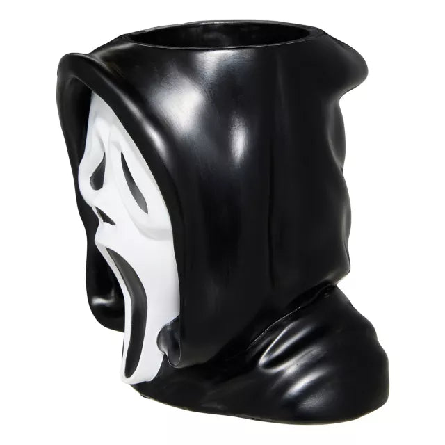 Molded Ghost Face Horror Head