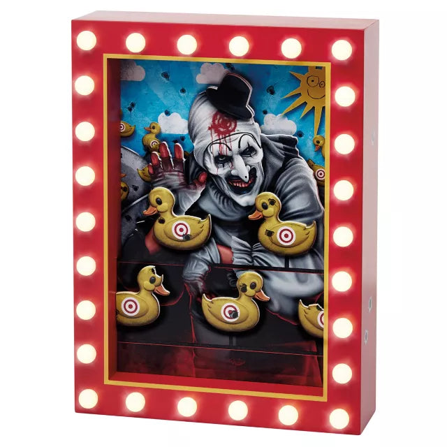 Light-Up Art the Clown Bullseye Sign - Terrifier