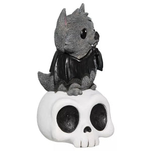 Bat Skull Statue