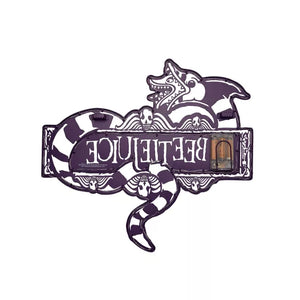 Beetlejuice Sandworm LED Light-Up Sign