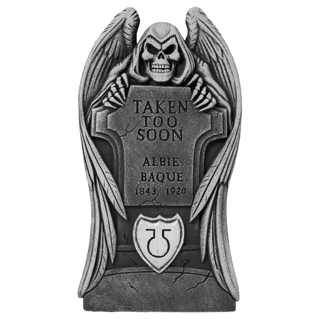 26 Inch Albie Baque Grim Reaper Tombstone