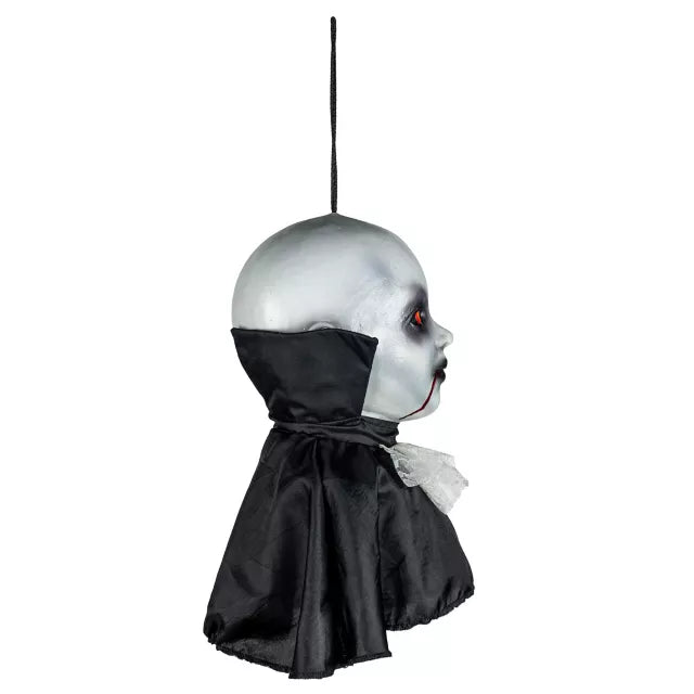 Hanging Vampire Bust Static Prop
