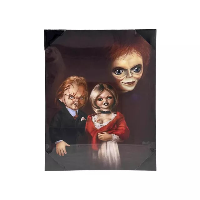 Chucky Family Canvas Sign