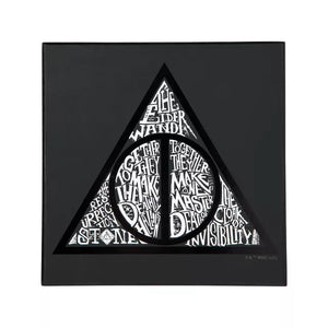 Deathly Hallows Tabletop Sign - Harry Potter