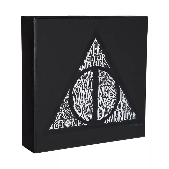 Deathly Hallows Tabletop Sign - Harry Potter