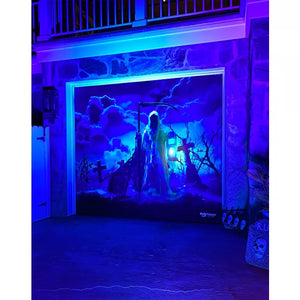 Haunted Reaper Garage Single Door Cover
