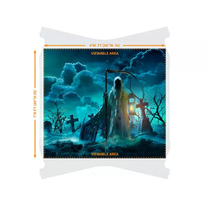 Haunted Reaper Garage Single Door Cover