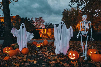 How to Turn Your Backyard Into a Halloween Graveyard