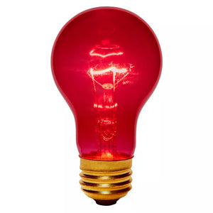 Red Light Bulb