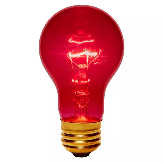 Red Light Bulb