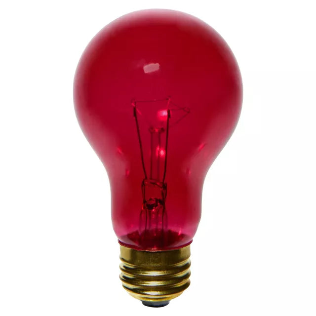 Red Light Bulb