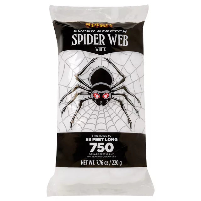 Superstretch Jumbo Bag Spider Web Decoration