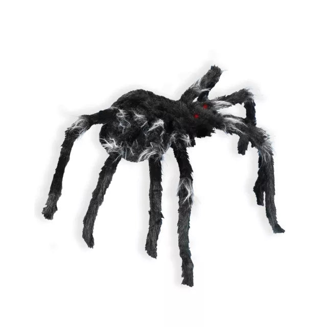 21 In LED Black Jumping Spider Animatronic