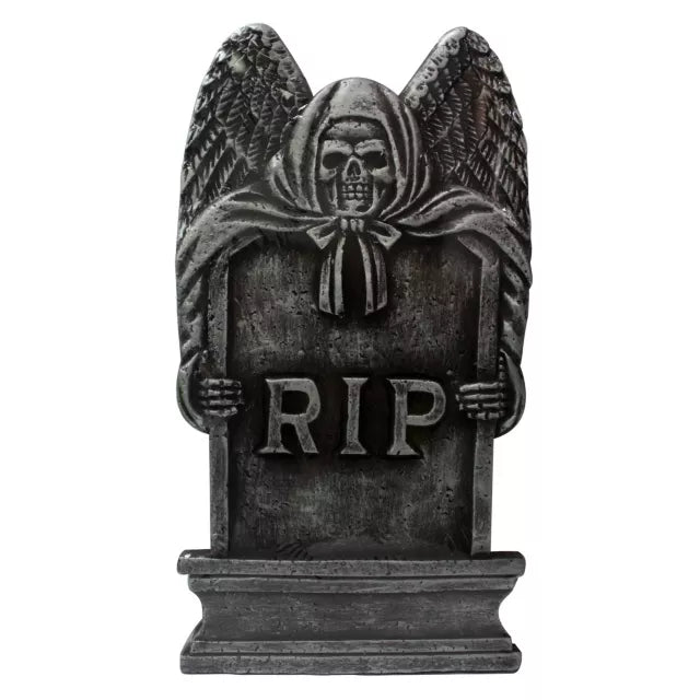 16 Inch Bronze RIP Tombstone