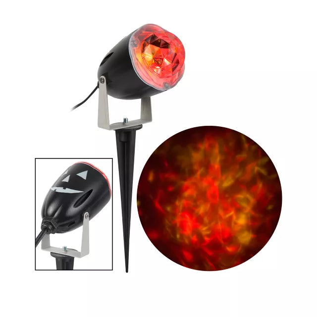 Red Fire and Ice LED Spot Light