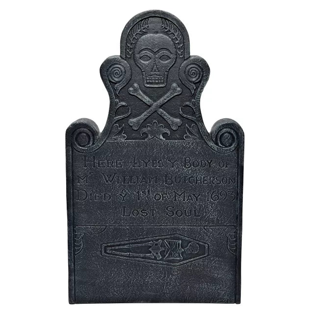 30 Inch Billy Butcherson Tombstone - Hocus Pocus