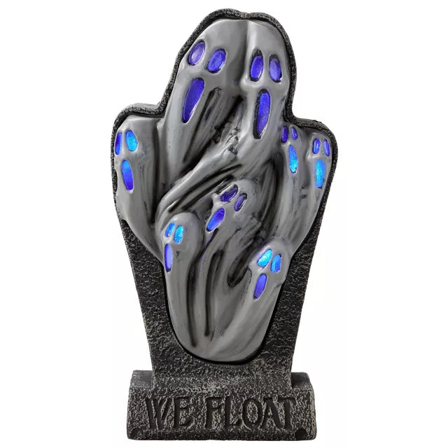 24 Inch Light-Up Ghost Tombstone - Decorations