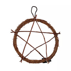 Light-Up Pentagram Wreath