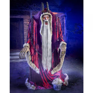 6 Ft 6 In Krampus Animatronic