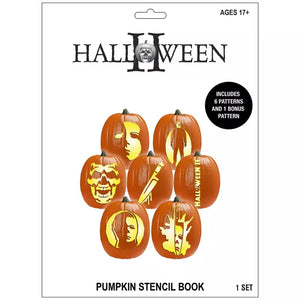 Michael Myers Pumpkin Stencil Book - Halloween II