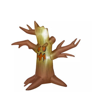 5.5 Ft Light-Up Haunted Tree Inflatable Decoration