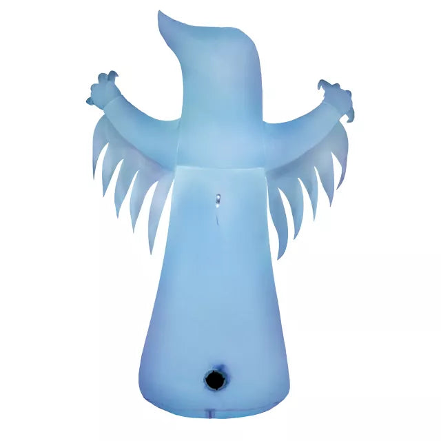 4 Ft Light-Up Ghost Inflatable Decoration