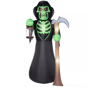 8 Ft Grim Reaper Light-Up Inflatable Decoration