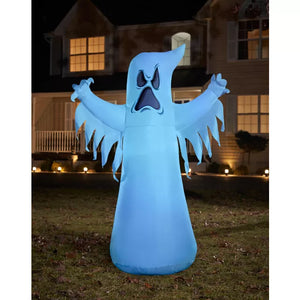 8 Ft Light-Up Ghost Inflatable Decoration