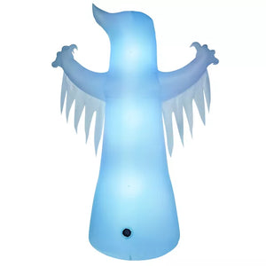 8 Ft Light-Up Ghost Inflatable Decoration