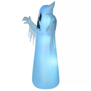 8 Ft Light-Up Ghost Inflatable Decoration