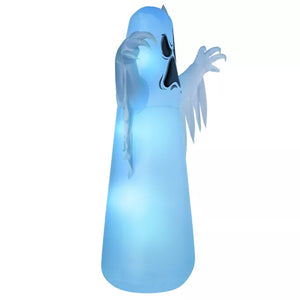 8 Ft Light-Up Ghost Inflatable Decoration