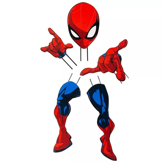 Spider-Man Pumpkin Push-In Decoration