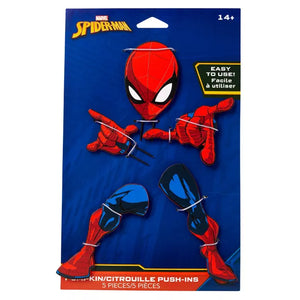 Spider-Man Pumpkin Push-In Decoration