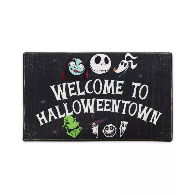 Welcome to HalloweenTown Doormat - The Nightmare Before Christmas