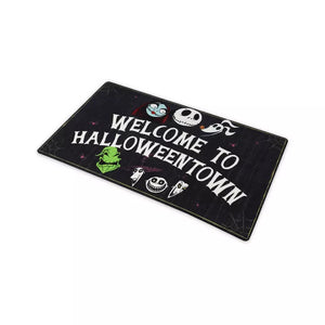 Welcome to HalloweenTown Doormat - The Nightmare Before Christmas