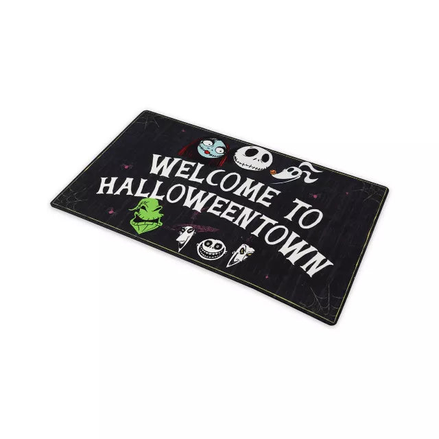 Welcome to HalloweenTown Doormat - The Nightmare Before Christmas